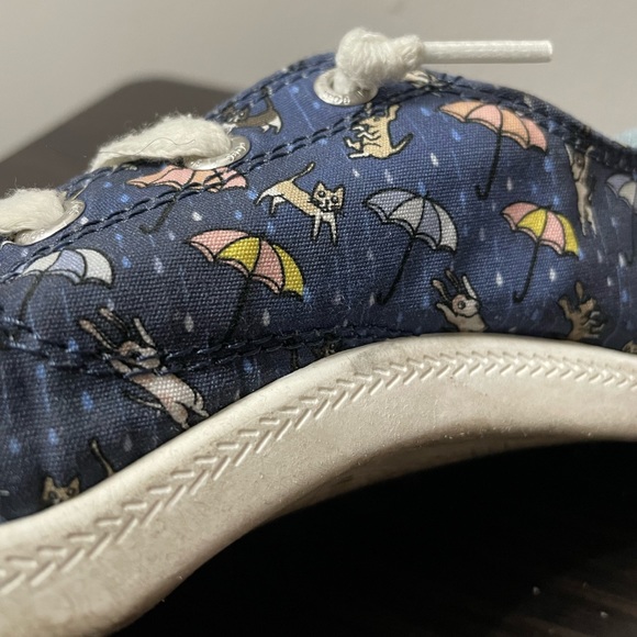 Bobs from Sketchers Navy Beach Bingo Puddle Pals Sneakers Size Women's 6.5 - Picture 5 of 9